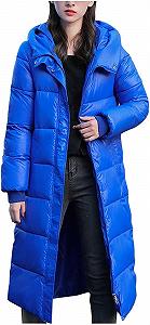 Довге зимове пальто Жіноча максі - Фото 1