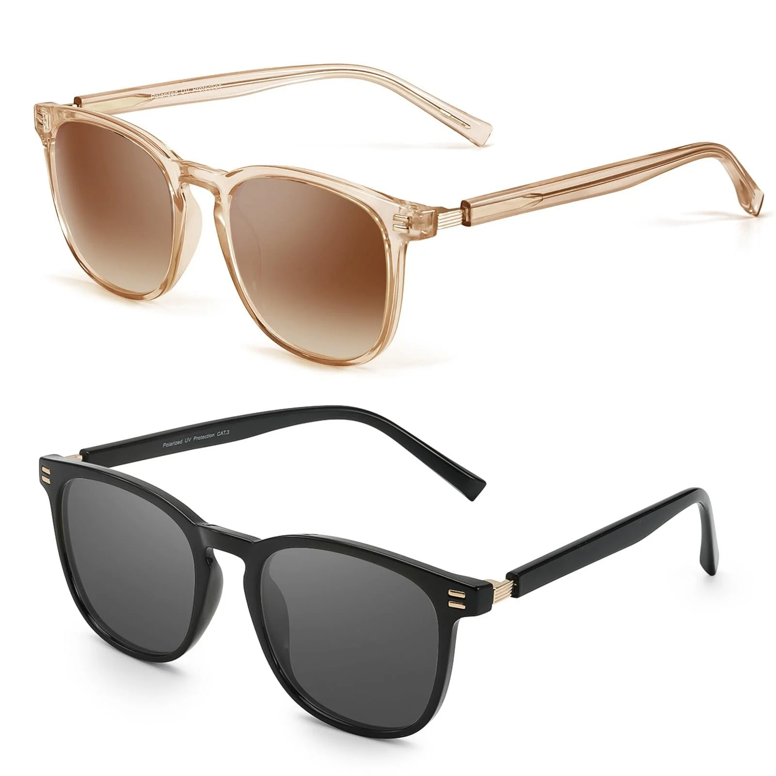 Сонцезахисні окуляри (2 шт. в упаковці) Myiaur Поляризовані UV400, фото №1 Сонцезахисні окуляри (2 шт. в упаковці) Myiaur Поляризовані UV400, фото №1