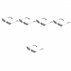 Солнцезащитные очки PACKOVE Без оправы Маленькая оправа - Фото 1