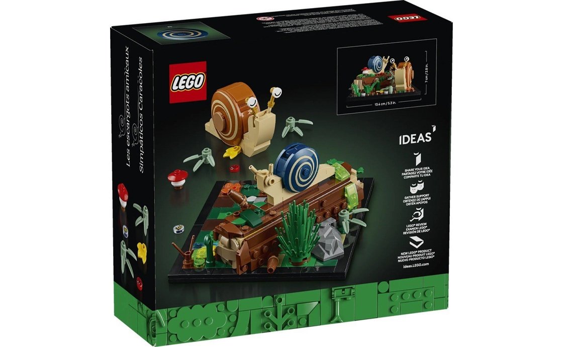 Конструктор LEGO Ideas Дружелюбные улитки (40788), фото №2