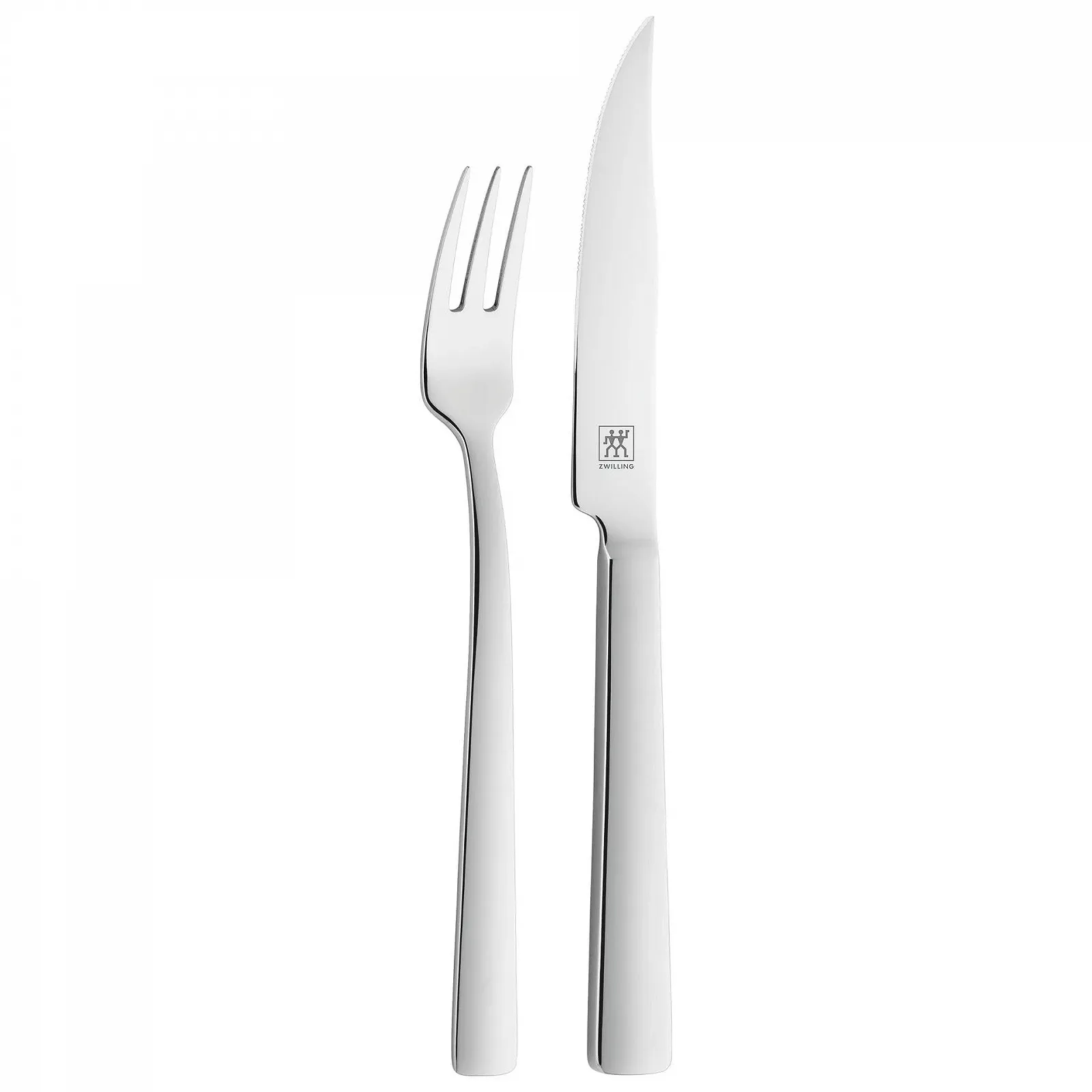Столові прибори Zwilling 07150-259-0 Dinner, набір стейкових приборів, 2 предмети, нержавіюча сталь, фото №1 Столові прибори Zwilling 07150-259-0 Dinner, набір стейкових приборів, 2 предмети, нержавіюча сталь, фото №1