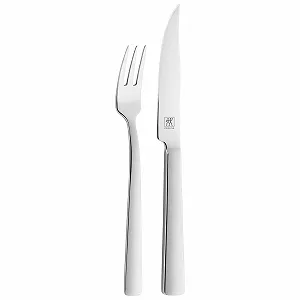 Столові прибори Zwilling 07150-259-0 Dinner, набір стейкових приборів, 2 предмети, нержавіюча сталь - Фото 1