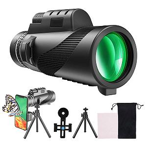 Монокль Телескоп 12x50 HD з Тримачем для Смартфона Тринога BAK4 Призма - Фото 1