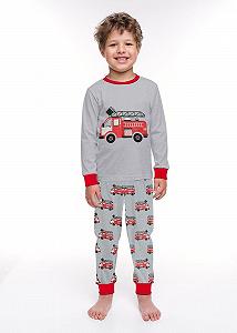 Піжама для хлопчиків Бавовняна з довгими рукавами synthetic.ua - Фото 1