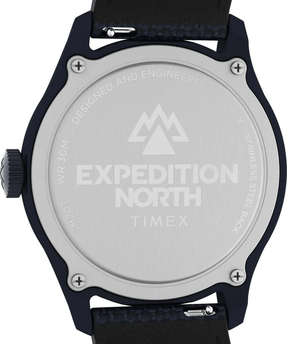 Мужские Аналоговые Часы Timex Expedition North Traprock, синий, Minimalist, фото №4 Мужские Аналоговые Часы Timex Expedition North Traprock, синий, Minimalist, фото №4