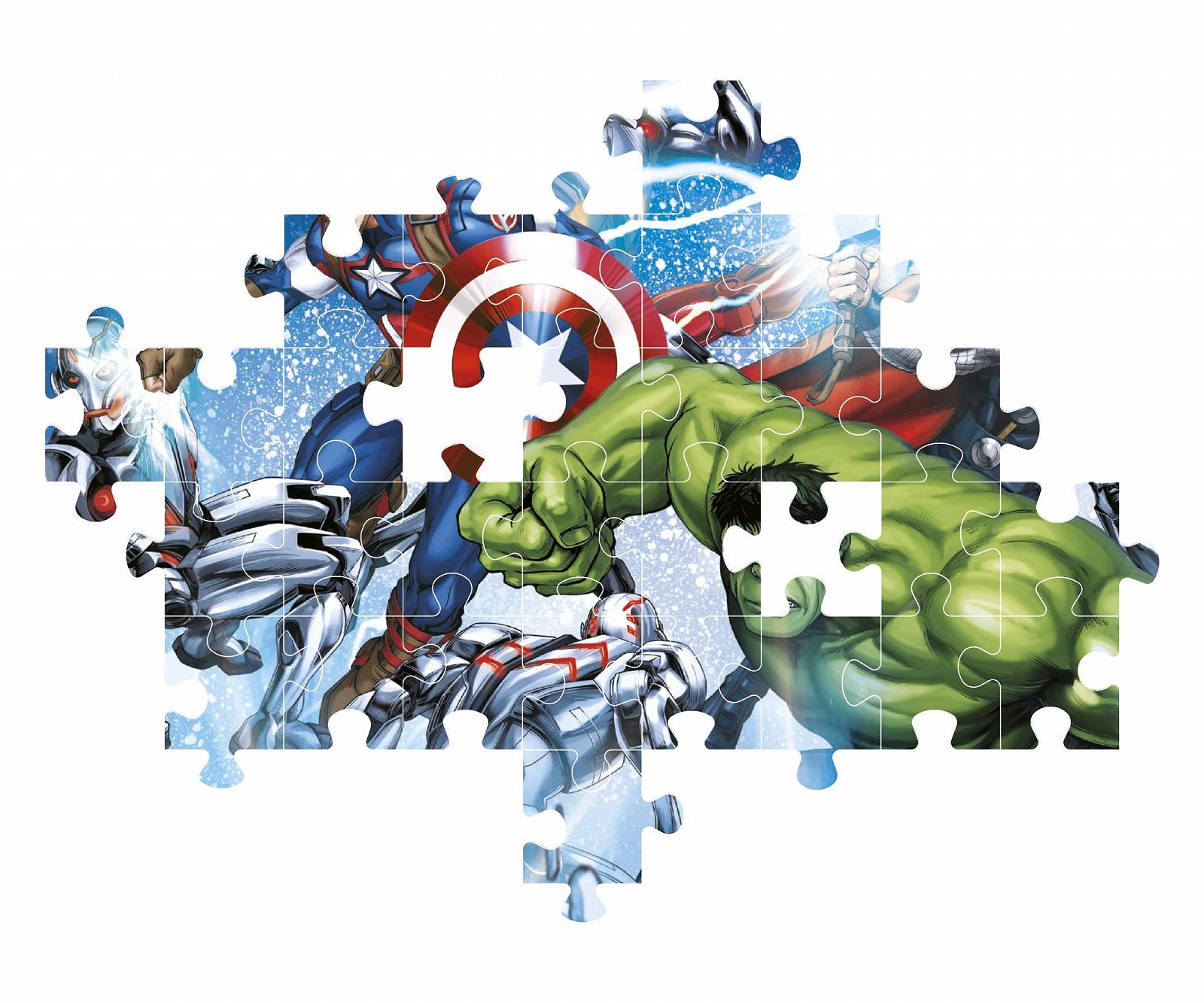 Пазл Clementoni Supercolour Marvel Avengers 25744 104 детали 6+, фото №4