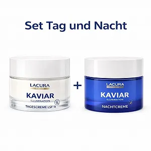Набір кремів для обличчя Lacura Caviar Illumination Day & Night Зволоження та регенерація synthetic.ua - Фото 1
