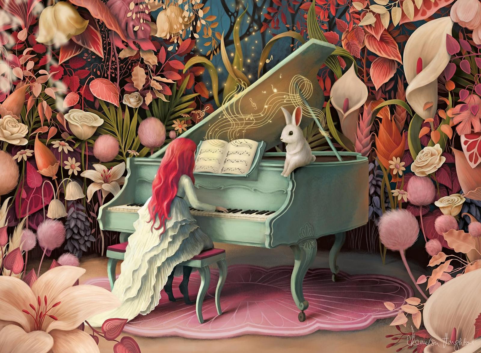 Пазл Ravensburger Rabbit Recital 12001010 500 элементов для взрослых, фото №1