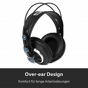 Наушники AKG K240 MKII Профессиональные полуоткрытые Over-Ear Черный и Синий synthetic.ua - Фото 1