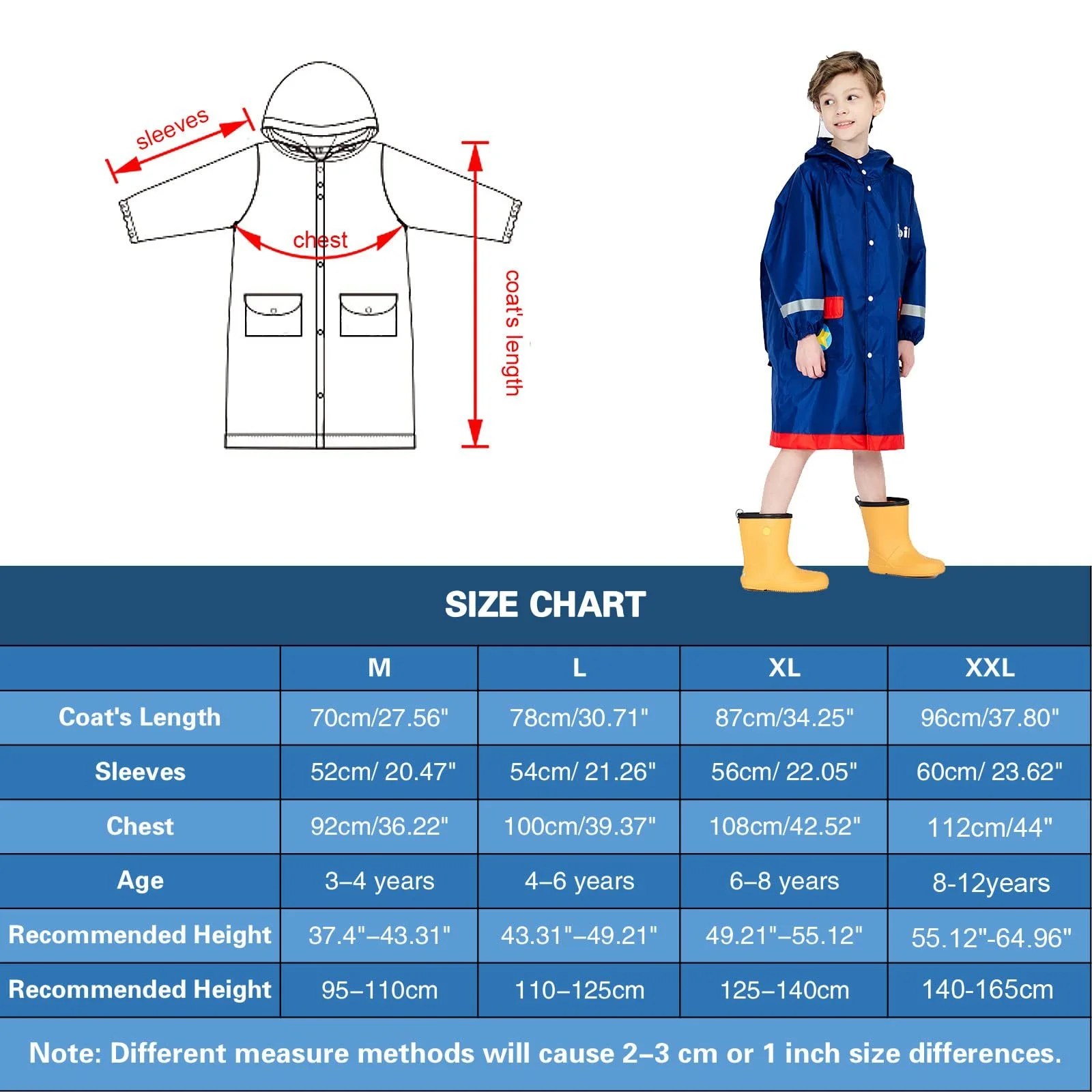 Дитячий дощовик Baogaier для хлопчиків, пончо, фото №7 Дитячий дощовик Baogaier для хлопчиків, пончо, фото №7