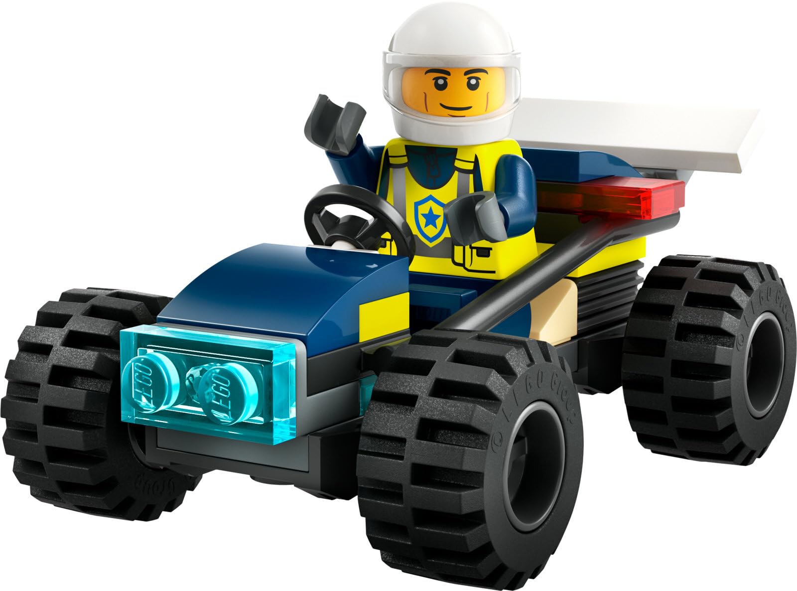 Lego City 60419 Полицейский участок на Тюремном острове и 30664 Полицейский внедорожный багги, фото №6