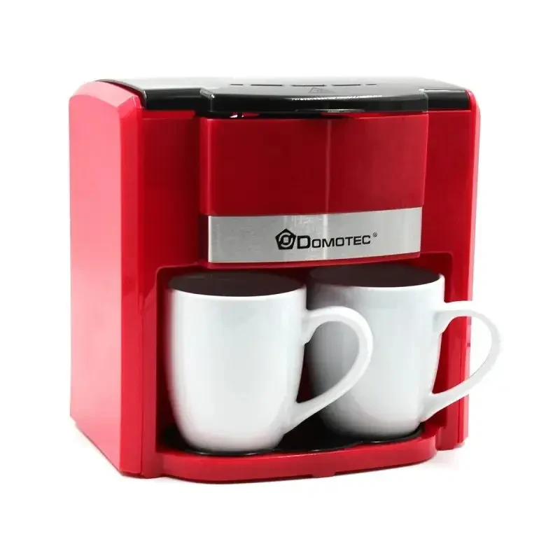 Кофеварка DOMOTEC MS0705 Красная, фото №1