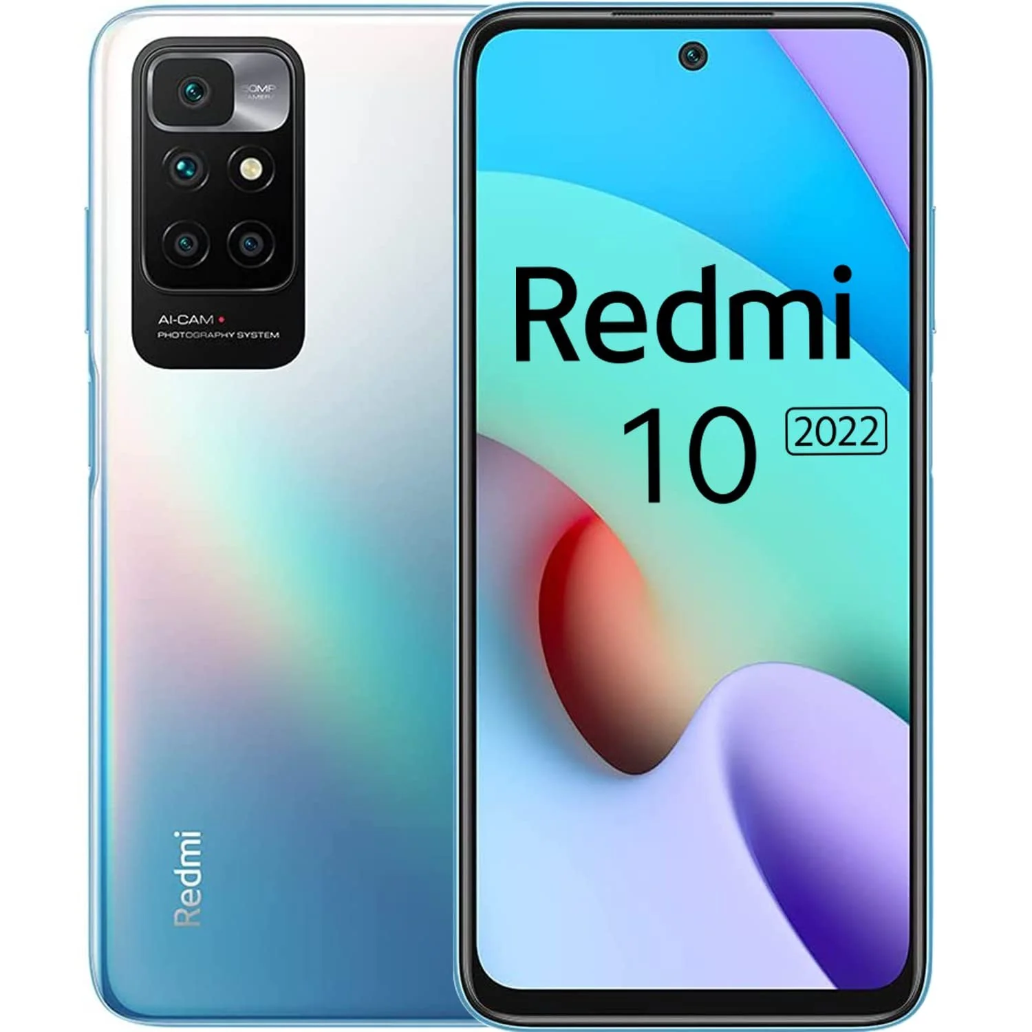 Смартфон Xiaomi Redmi 10 2022 4/64GB Sea Blue, фото №1 Смартфон Xiaomi Redmi 10 2022 4/64GB Sea Blue, фото №1