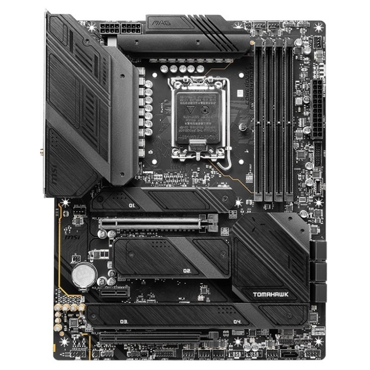 Матерінкова платка MSI MAG Z790 TOMAHAWK WIFI s1700 4xDDR5 M.2 HDMI DP BT ATX, фото №1