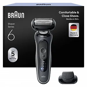 Електробритва Braun Series 6 62-G1200si Wet & Dry Grey з тримером - Фото 1