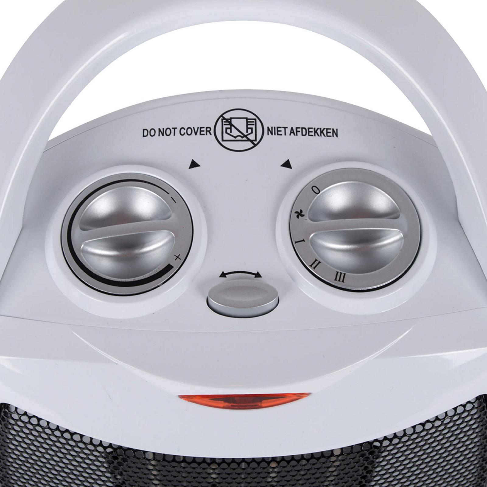 Тепловентилятор керамический Bo-Camp Heater Ceramic 450/900/1500 Watt 8618450, фото №4