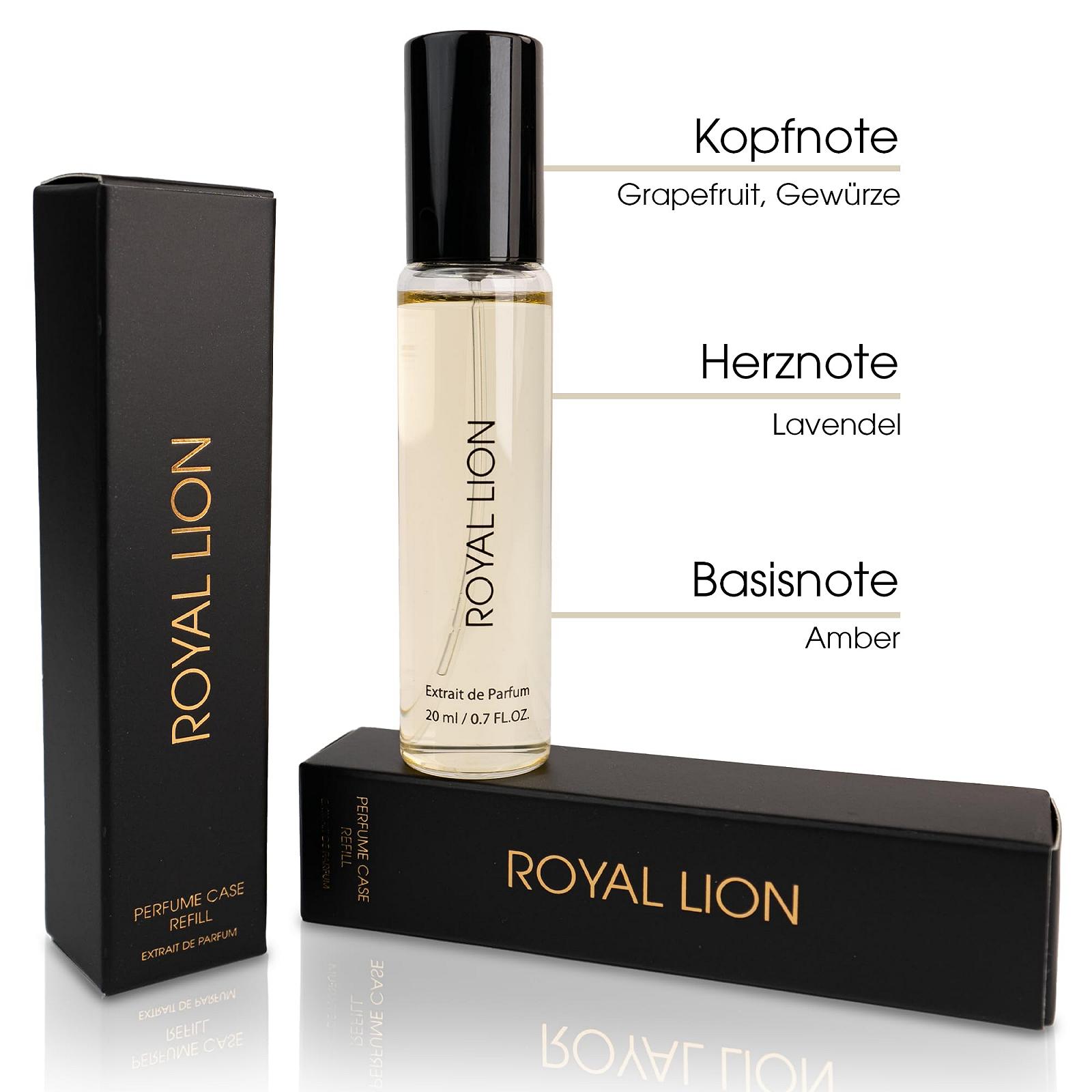 Royal Lion Twist Case Парфюмерный Набор для Путешествий 2 Атомайзер Высококачественный Экстракт парфюма King for Men, фото №5