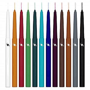 Набір для підводки очей Qumiuu Glitzer Eyeliner Set 12 кольорів матова - Фото 1