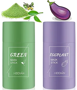 Маска-стик Глина Очищение Зеленый Чай Увлажнение Контроль Жирности Глубокое Очищение Пор Для Всех Типов Кожи Мужчины Женщины - Фото 1