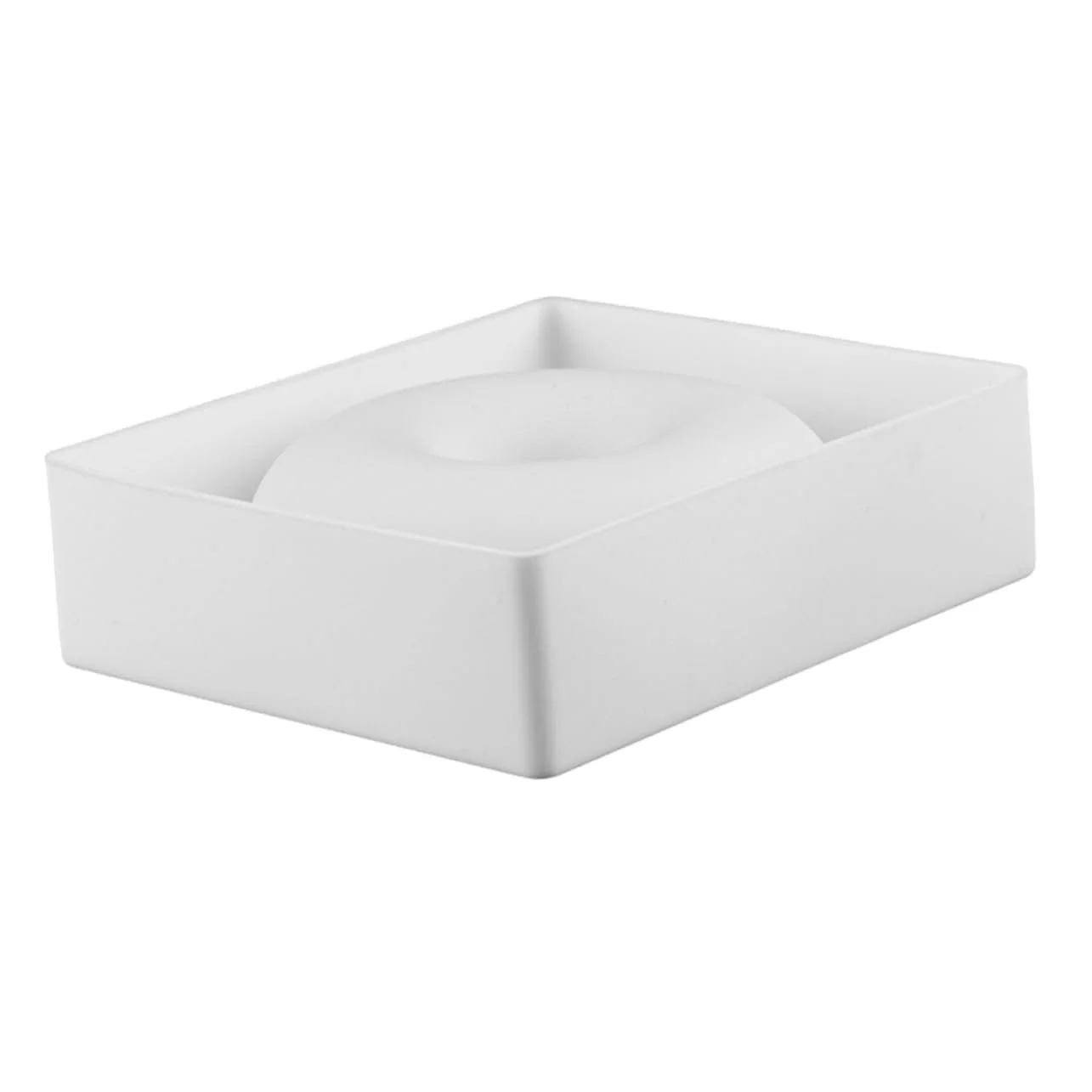 Силиконовые формы для пончиков Mobestech набор 2 шт., белые, антипригарные, гибкие, фото №5