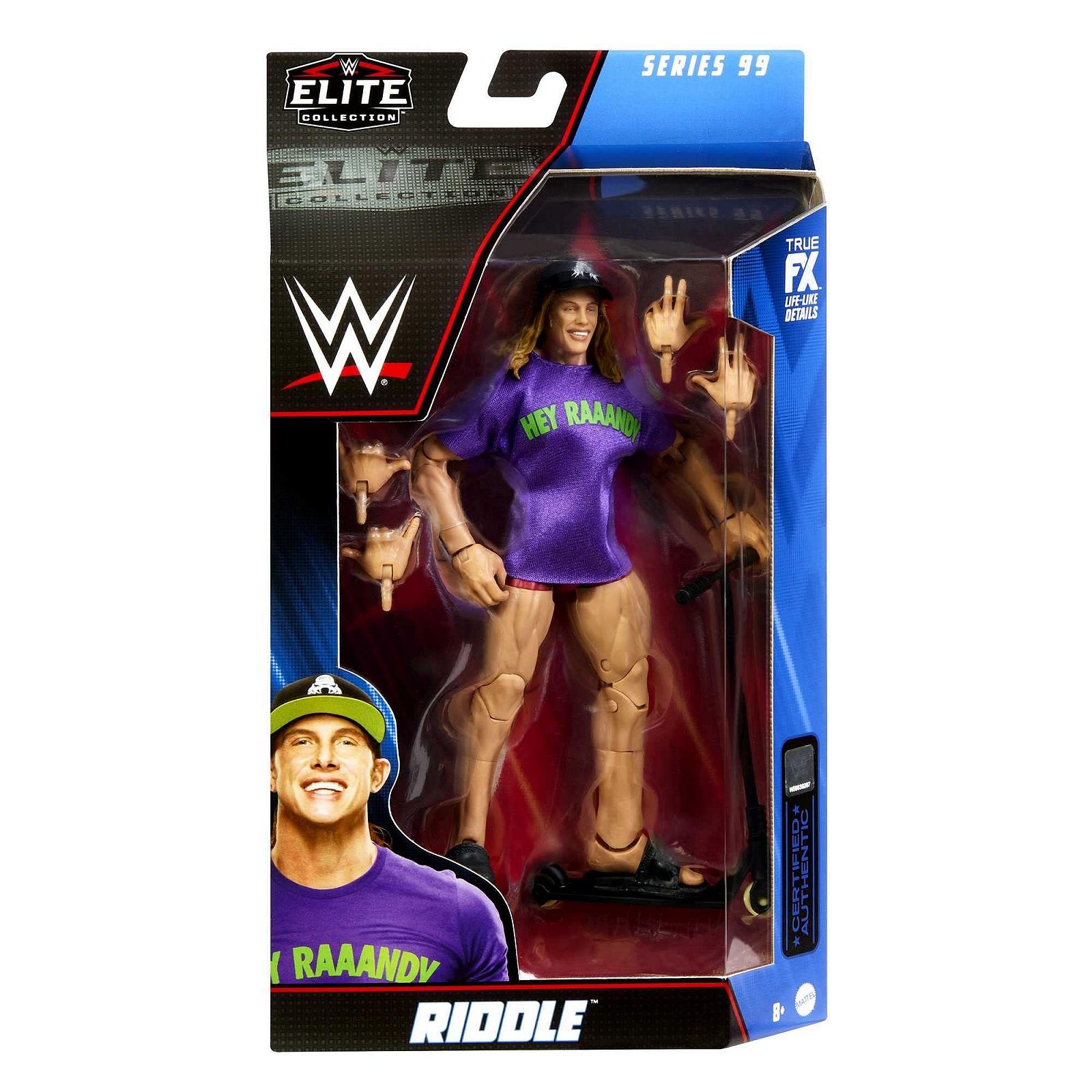 Фигурка WWE Elite Riddle с аксессуарами, фото №6