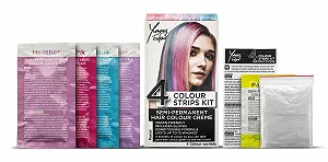 Напівперманентна фарба для волосся Stargazer Products Yummy Colour Strip Kit 4 відтінки - Pastel 40 мл synthetic.ua - Фото 1