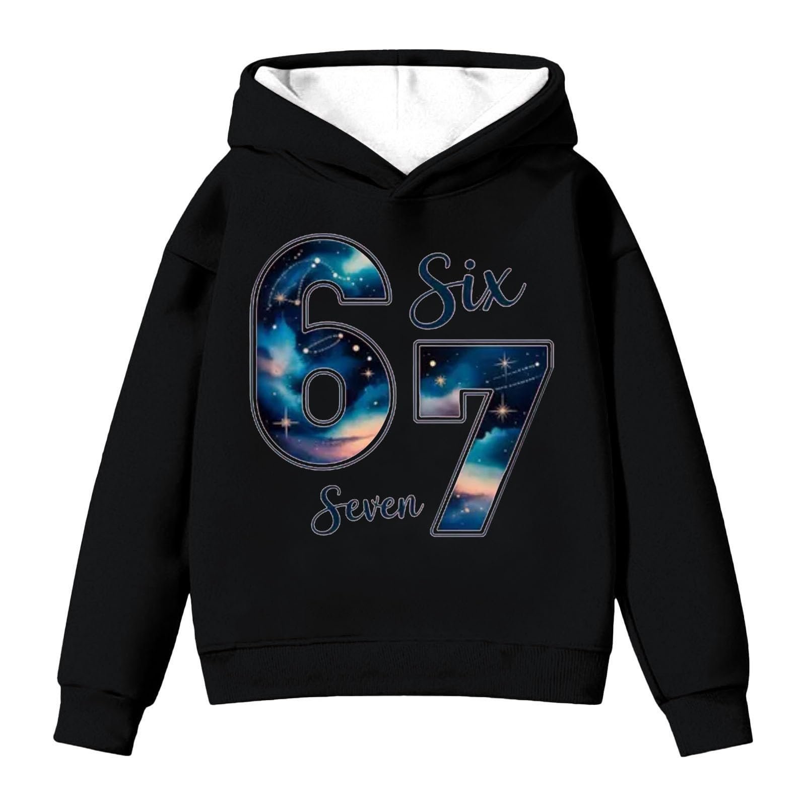 Худи для мальчиков Флисовый Теплый Дышащий С графикой Мягкий Удобный Повседневный Модный, фото №1