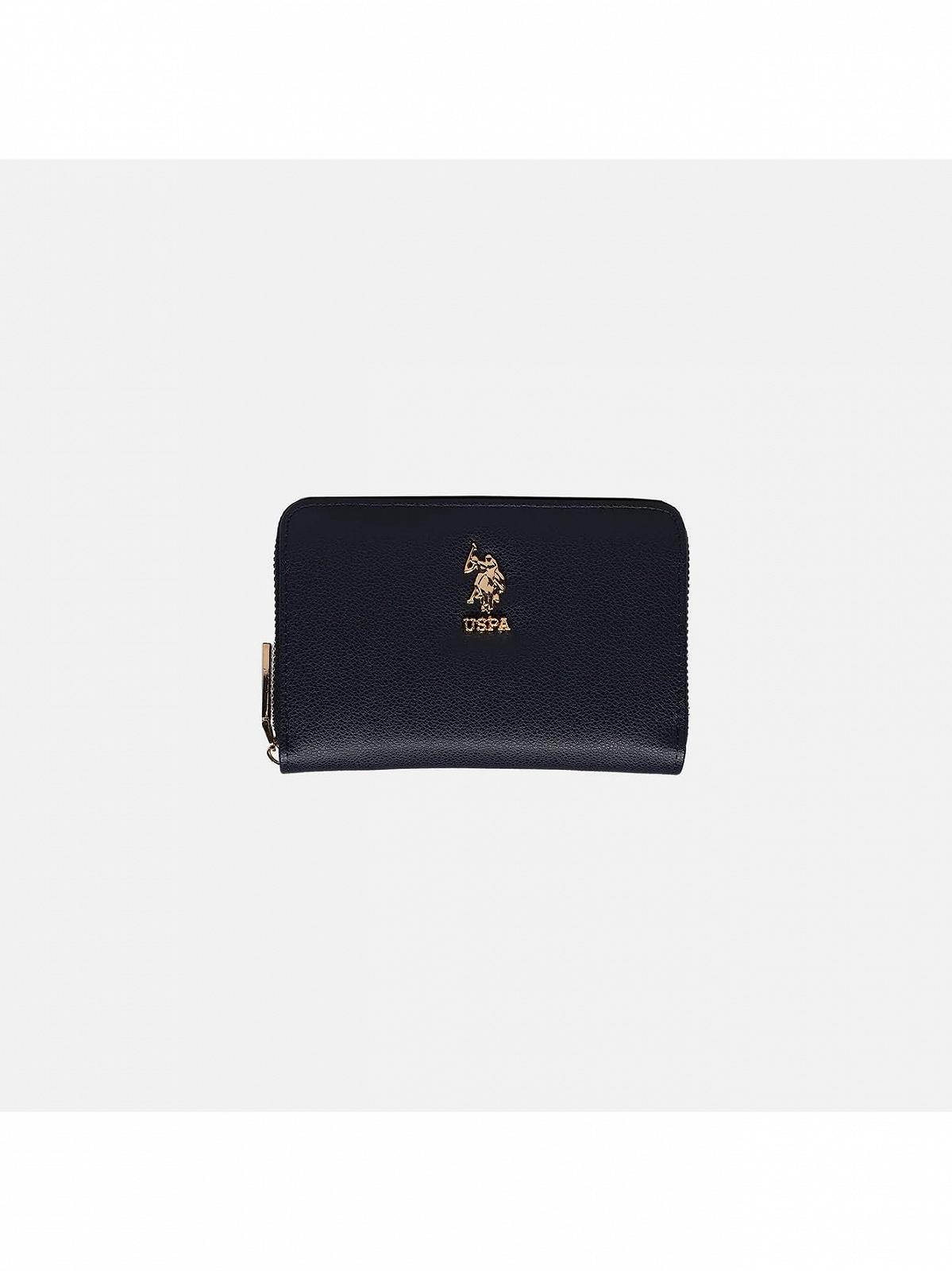 Гаманець U.S. POLO ASSN. New Jones Zip Around M Navy Синій, Класичний, фото №4