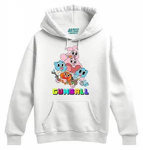 Худі ARTIST MARKET Gumball Cartoon - М'яка органічна бавовна - Фото 1