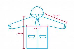 Дитячий дощовик GXYANiaoy для походів synthetic.ua - Фото 1