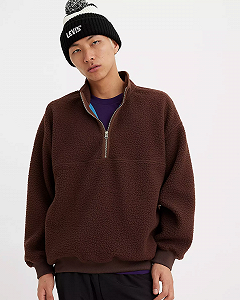 Чоловіча куртка Levis - Shoreline Half Zip Puce - L - Фото 1