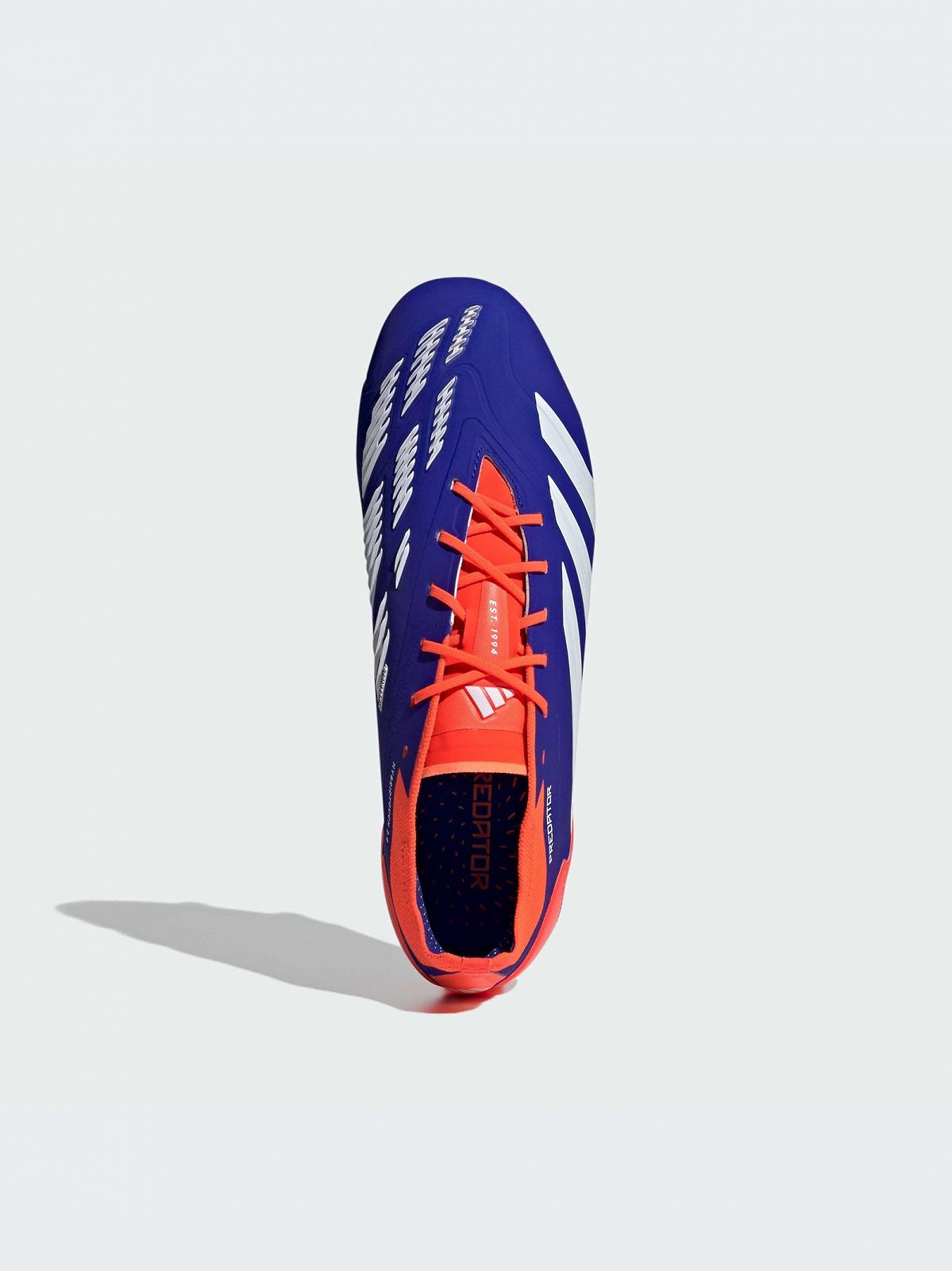 Кроссовки Adidas Predator Elite Fg Blue/Orange, фото №2