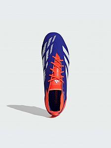 Кроссовки Adidas Predator Elite Fg Синий/Оранжевый, размер 41 1/3 synthetic.ua - Фото 1