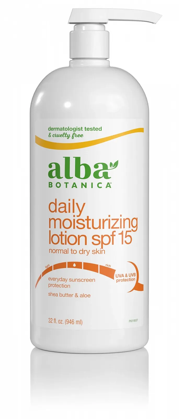 Лосьйон для тіла Alba Botanica Ultra Smooth Day Shade Formula SPF 15, 900 мл, фото №1