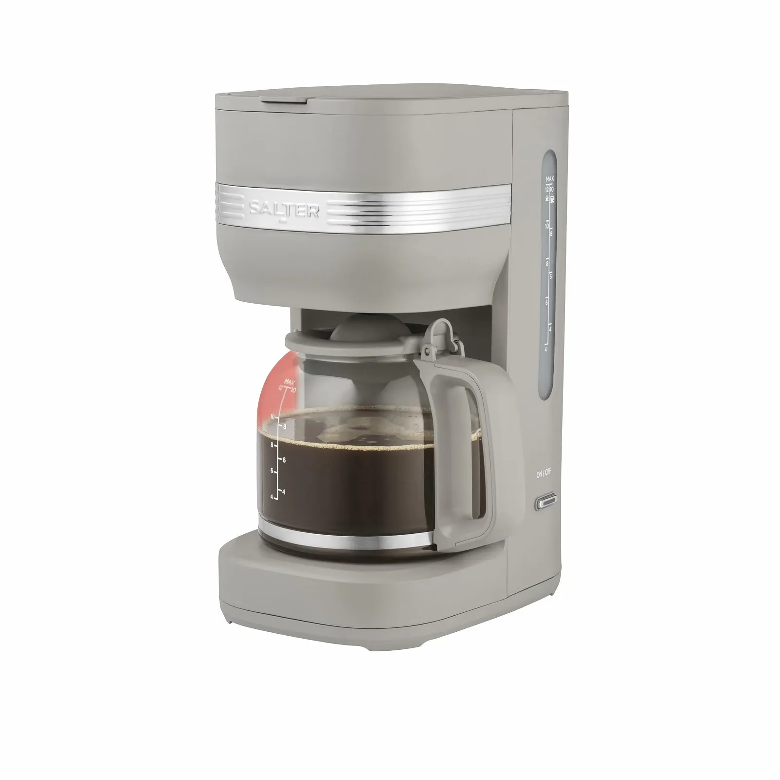 Фильтрационная кофеварка Salter Rise 1.5 L 900 W серо-коричневая, фото №1
