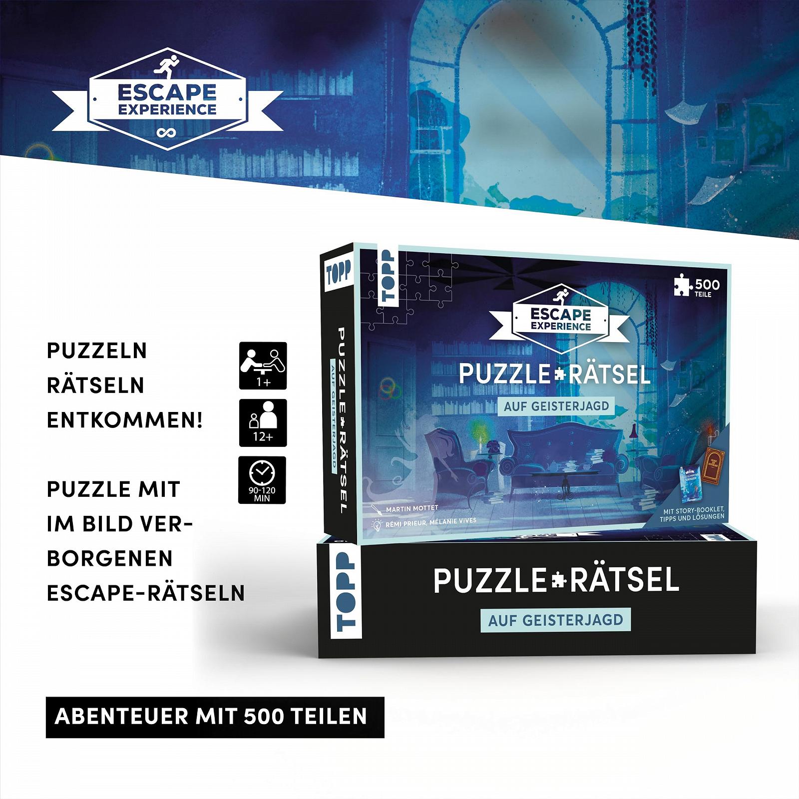 Пазл-квест Escape Experience Ghost Hunt 500 элементов, фото №3