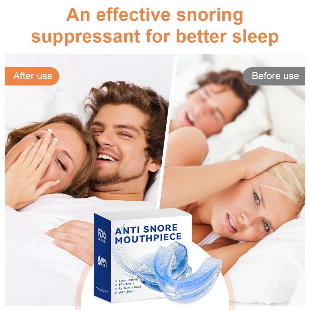 Капа від хропіння з вушними затичками Стопер для чоловіків і жінок, фото №4