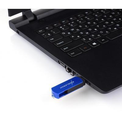 USB флеш-накопитель Exceleram 64GB P2 Series Blue/Black USB 2.0 EXP2U2BLB64, фото №7 USB флеш-накопитель Exceleram 64GB P2 Series Blue/Black USB 2.0 EXP2U2BLB64, фото №7