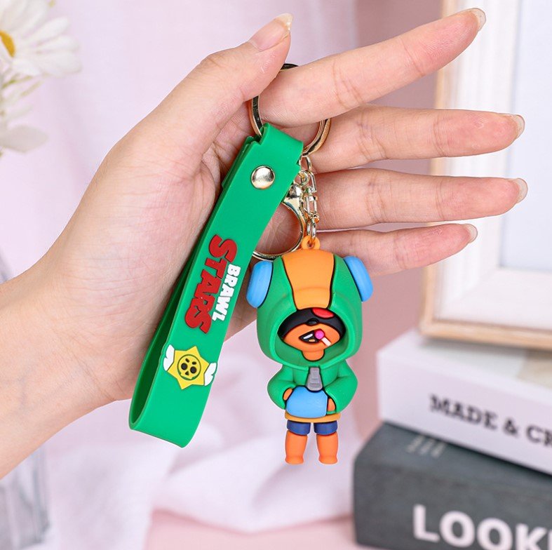 Брелок Бравл Старс Brawl Stars Leon Леон фігурка іграшка для ключів, рюкзака, сумки 7 см, фото №4 Брелок Бравл Старс Brawl Stars Leon Леон фігурка іграшка для ключів, рюкзака, сумки 7 см, фото №4