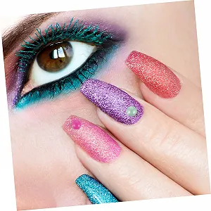 Биссер для ногтей FRCOLOR 6 коробок, аксессуары для дизайна ногтей, бисер для ювелирных изделий, драгоценные камни, блестки, украшения для ногтей, блестки, пайетки, блестки для лица, икорный бисер synthetic.ua - Фото 1