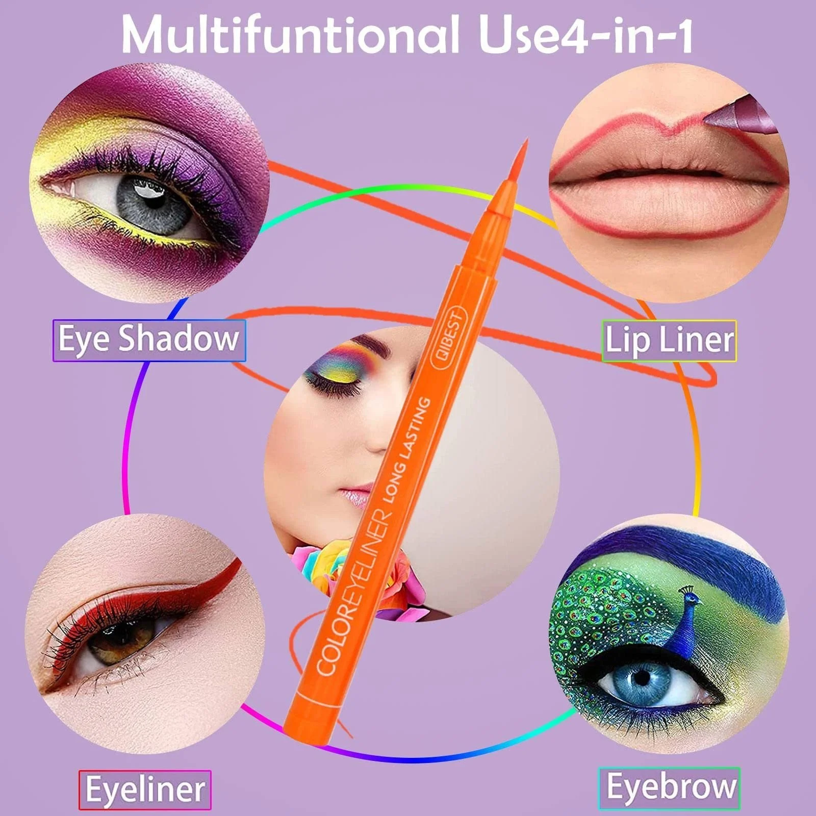 Рідка Підводка для Очей Водостійка, фото №5