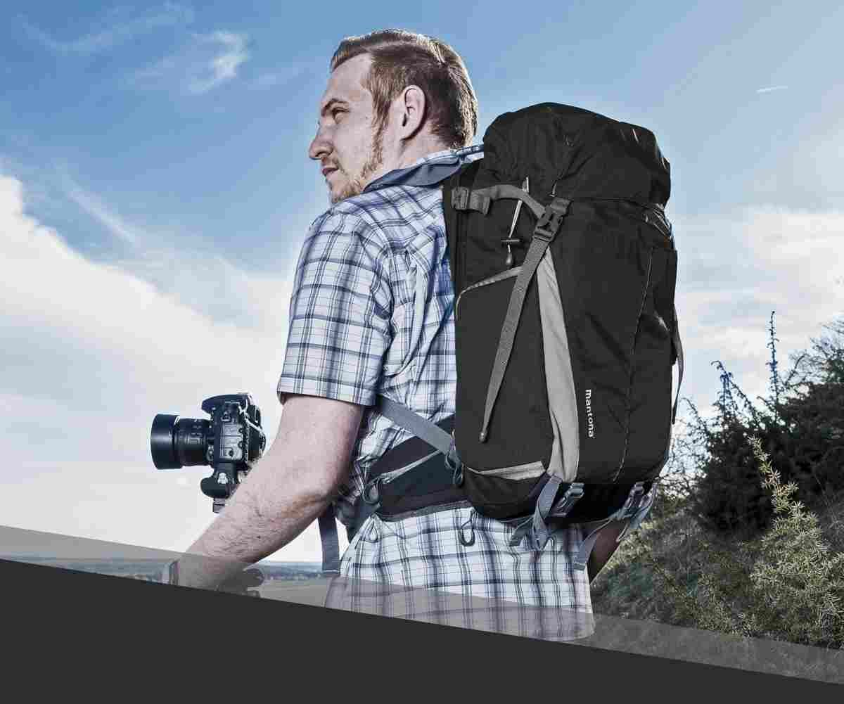 Фоторюкзак Mantona Elements 2-в-1 (зі знімною сумкою) / 49 x 29 x 18 см / Чорний, фото №7