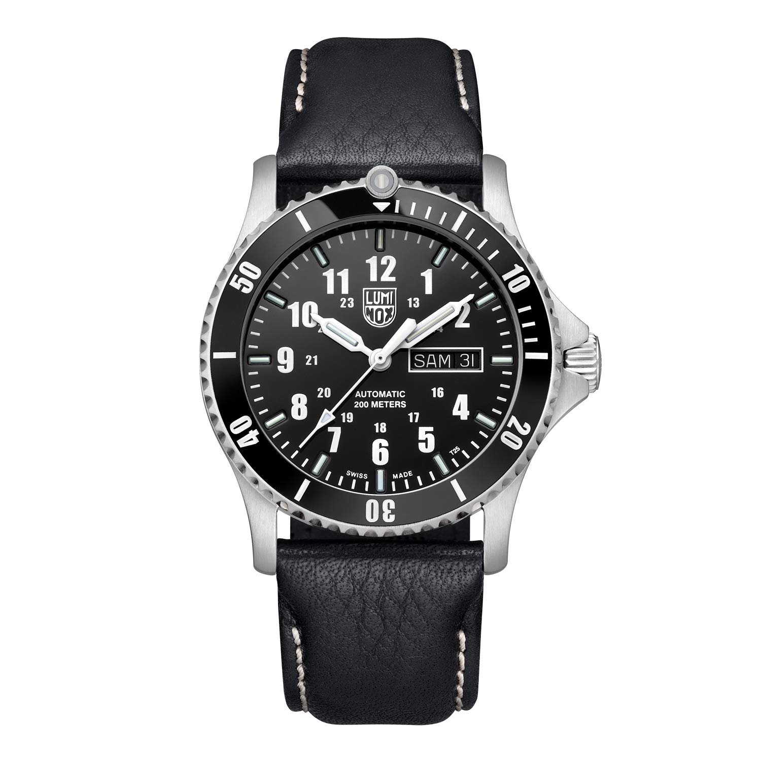 Годинник Luminox Automatic Sport Timer XS.0921 Чоловічий 42 мм Чорний/Срібний, фото №1
