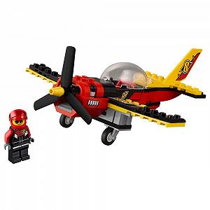 Дизайнер LEGO гоночний літак 60144 synthetic.ua - Фото 1