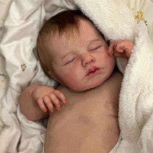 Реборн кукла Zero pam Реалистичная кукла-младенец 50 см, 20 дюймов, как настоящий мальчик - Фото 1