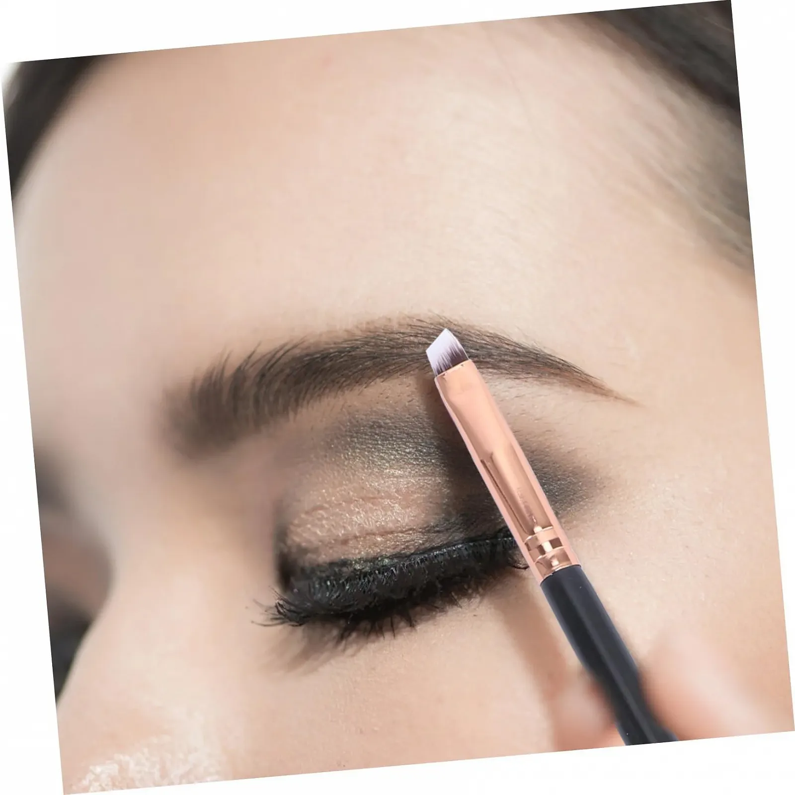 Пензлі Eyeliner minkissy для макіяжу очей, тонкий кутовий, фото №3 Пензлі Eyeliner minkissy для макіяжу очей, тонкий кутовий, фото №3