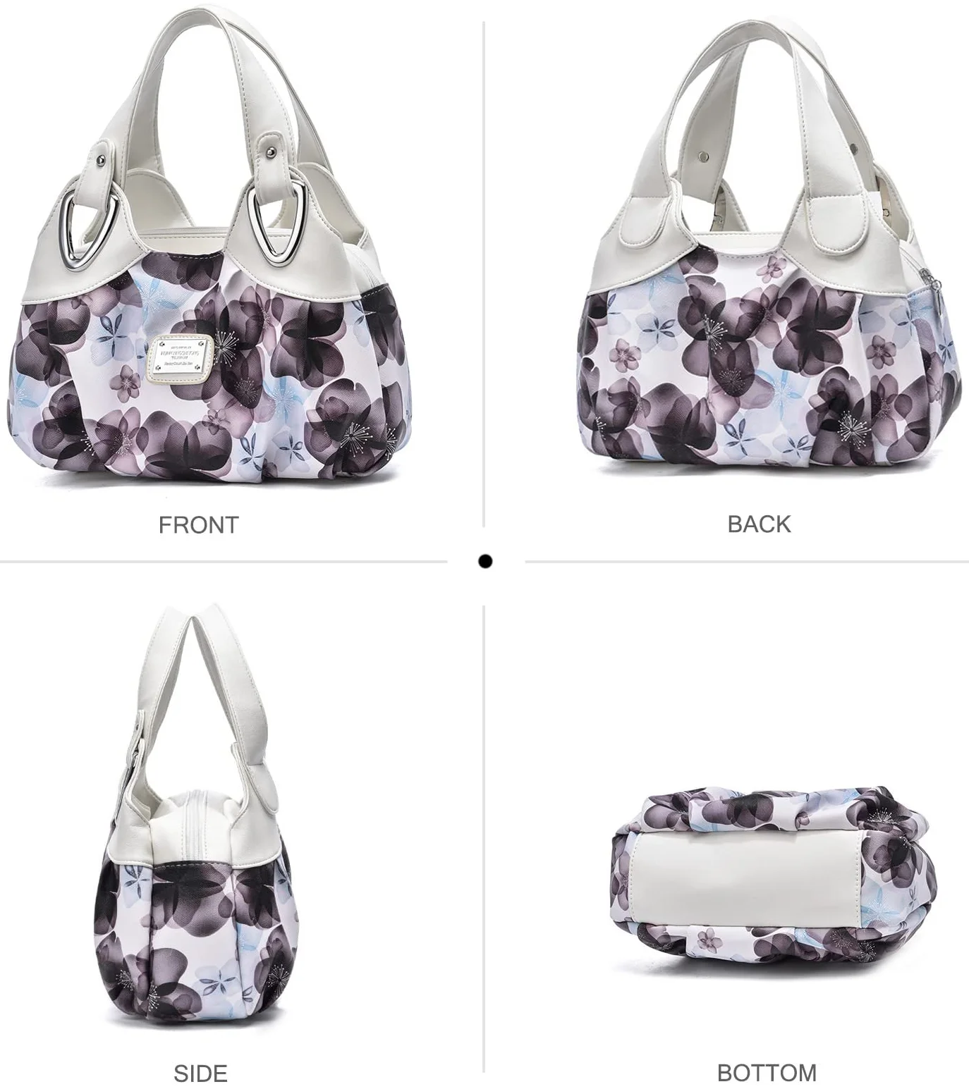 Женская сумка Nicole & Doris с цветочным узором, фото №5