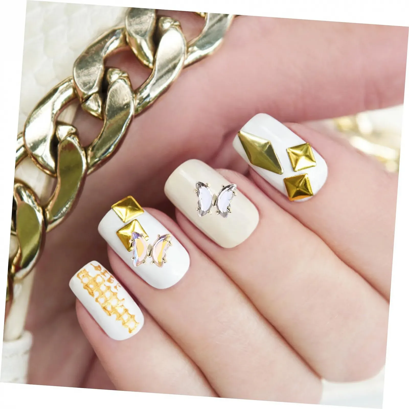 3D Аксесуари для нігтів Healvian, 1Стрази, фото №5