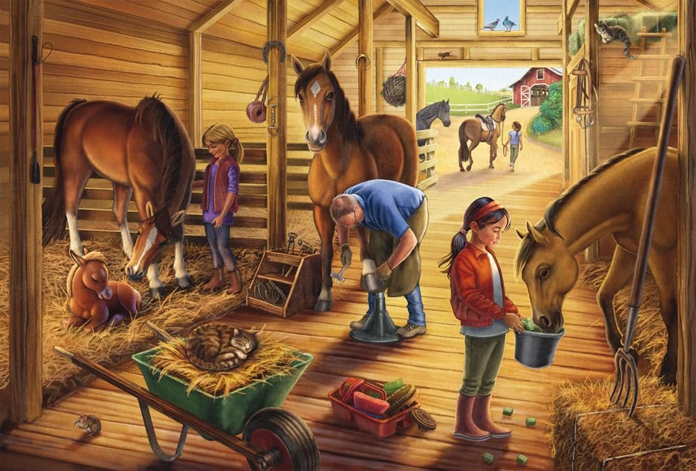 Детский пазл Schmidt Spiele My Favourite Horses 3 x 48 элементов, фото №5