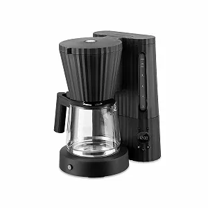 Капельная кофеварка Alessi Plissé MDL14 B Автоматический старт, Термопластичная смола, 1100 Вт, 150 кл Черная synthetic.ua - Фото 1
